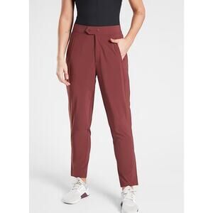 Athleta Uptown Ankle Pant Cognac Brown Size‎ 6